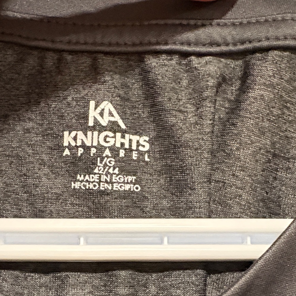 Auburn University Men's Grey T Shirt Knights Apparel Large Collegiate - Picture 3 of 5